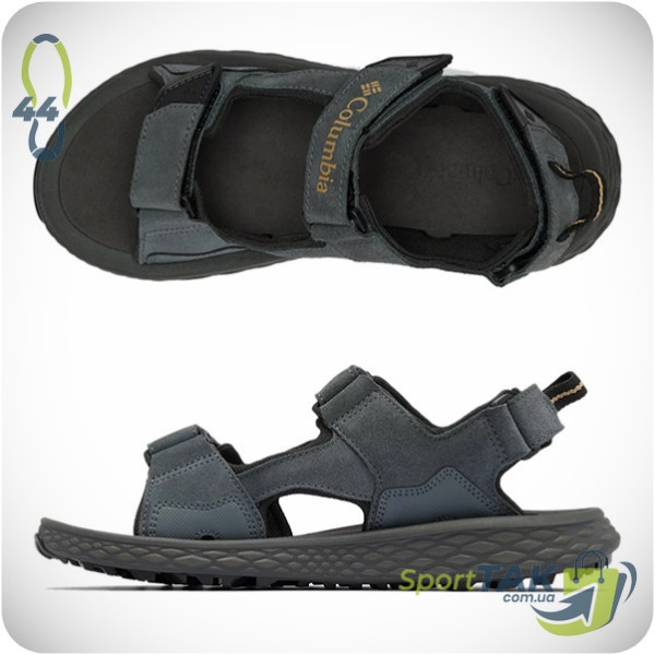 Чоловічі сандалії COLUMBIA KONOSHIKER 3 STRAP сірі 44