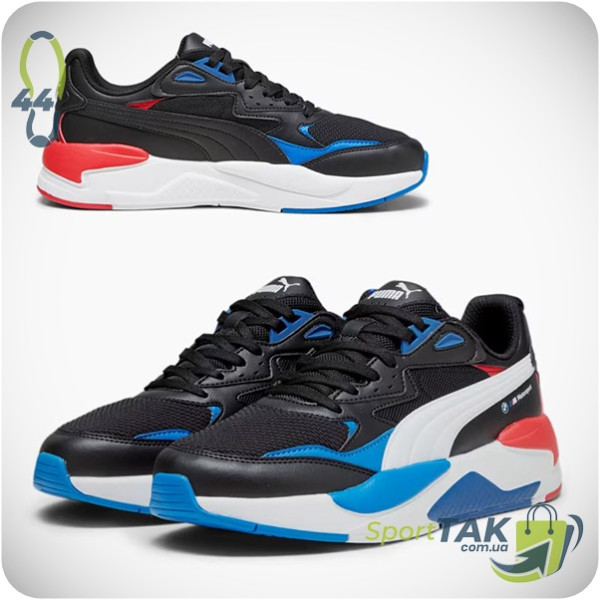 Чоловічі кросівки 43 PUMA BMW M MOTORSPORT X-RAY SPEED біло-чорні