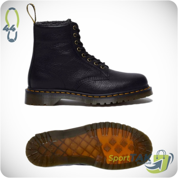 Черевики чоловічі DR. MARTENS 1460 FAUX FUR LINED GRIZZLY 44