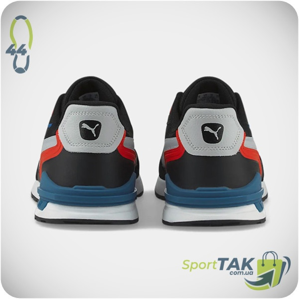Чоловічі кросівки 44 PUMA GRAVITON TERA BLACK чорно-білі