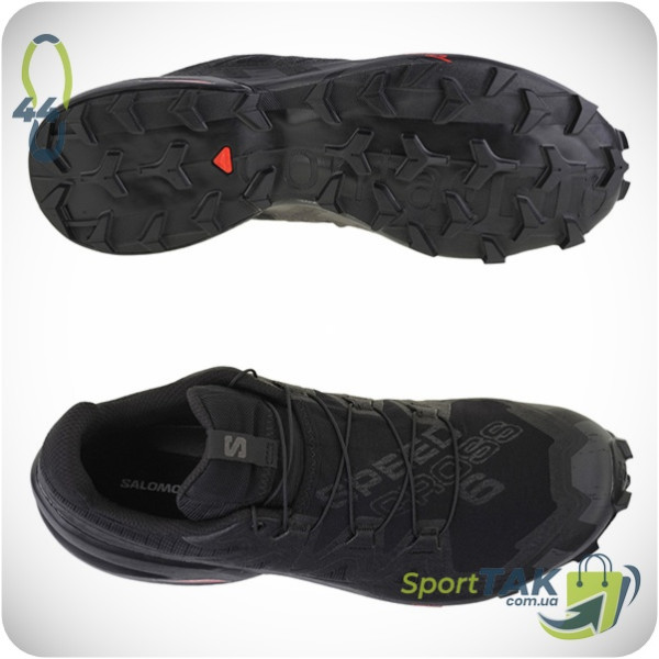 Чоловічі кросівки 44 SALOMON SPEEDCROSS 6 чорні