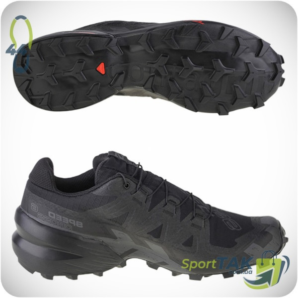 Чоловічі кросівки 44 SALOMON SPEEDCROSS 6 чорні