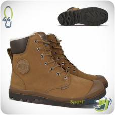 Черевики чоловічі 44 PALLADIUM SPORT CUFF WP коричневі