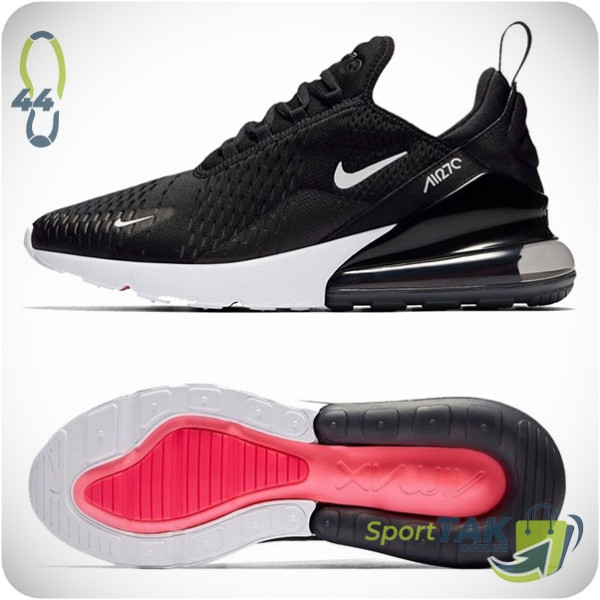 Кросівки чоловічі 44 NIKE AIR MAX 270 чорно-білі