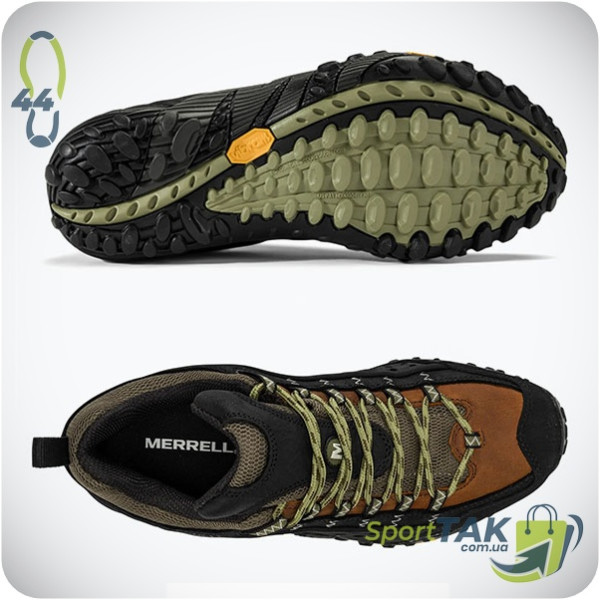 Кросівки чоловічі 44 MERRELL INTERCEPT чорні