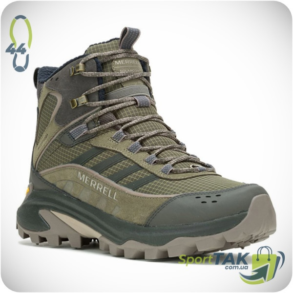 Черевики чоловічі 44 MERRELL MOAB SPEED 2 THERMO MID WP зелені