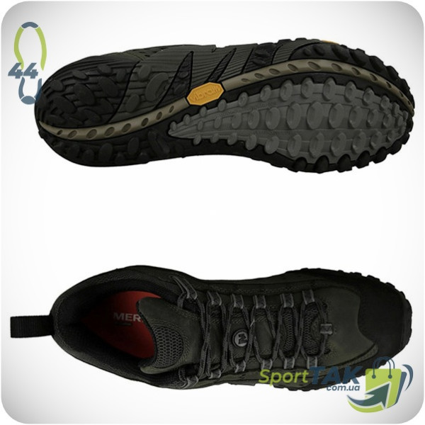 Кросівки чоловічі 44 MERRELL INTERCEPT темно-зелені