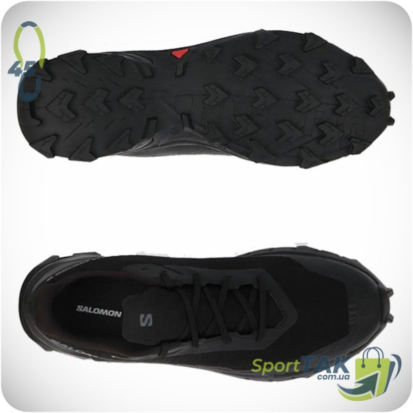 Чоловічі кросівки 45 SALOMON ALPHACROSS 5 GTX чорні