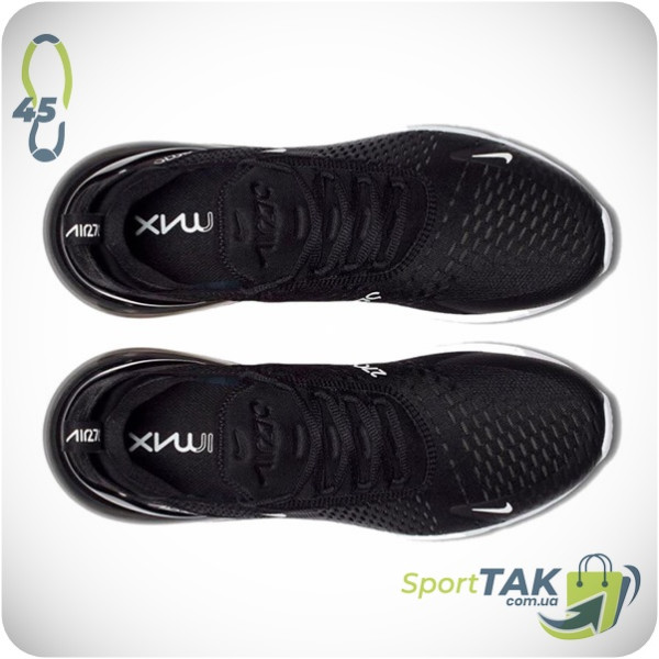 Кросівки чоловічі 45 NIKE AIR MAX 270 чорно-білі