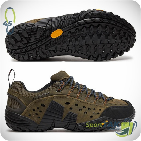 Кросівки чоловічі 45 MERRELL INTERCEPT зелені