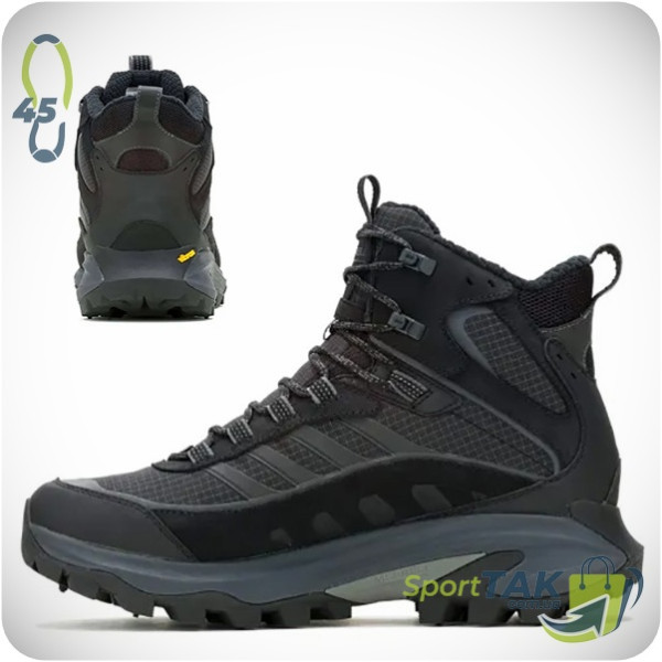 Черевики чоловічі 45 MERRELL MOAB SPEED 2 THERMO MID WP чорні
