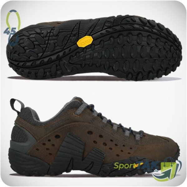 Кросівки чоловічі 45 MERRELL INTERCEPT коричневі