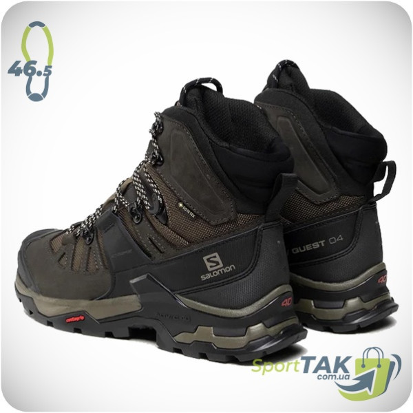 Чоловічі черевики 46,5 SALOMON QUEST 4 GTX