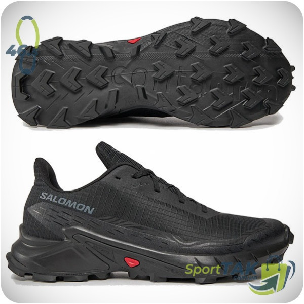 Чоловічі кросівки 46,5 SALOMON ALPHACROSS 5 чорні