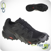 Чоловічі кросівки 46 SALOMON SPEEDCROSS 6 GTX чорні