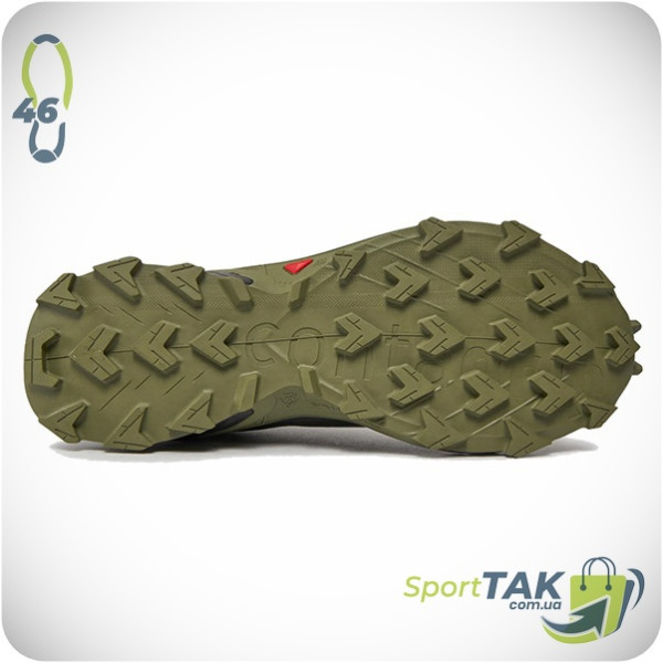 Чоловічі кросівки 46 SALOMON ALPHACROSS 5 GTX зелені