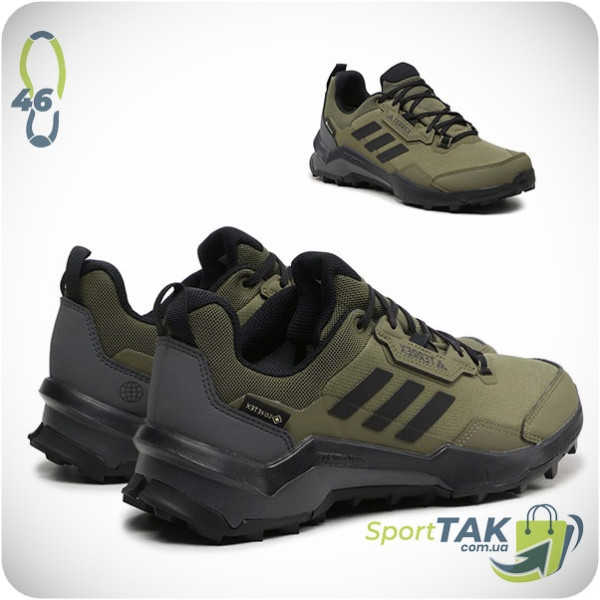 Чоловічі кросівки ADIDAS TERREX AX4 GTX зелені 46 